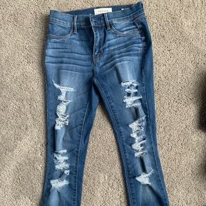 pacsun jeans w holes